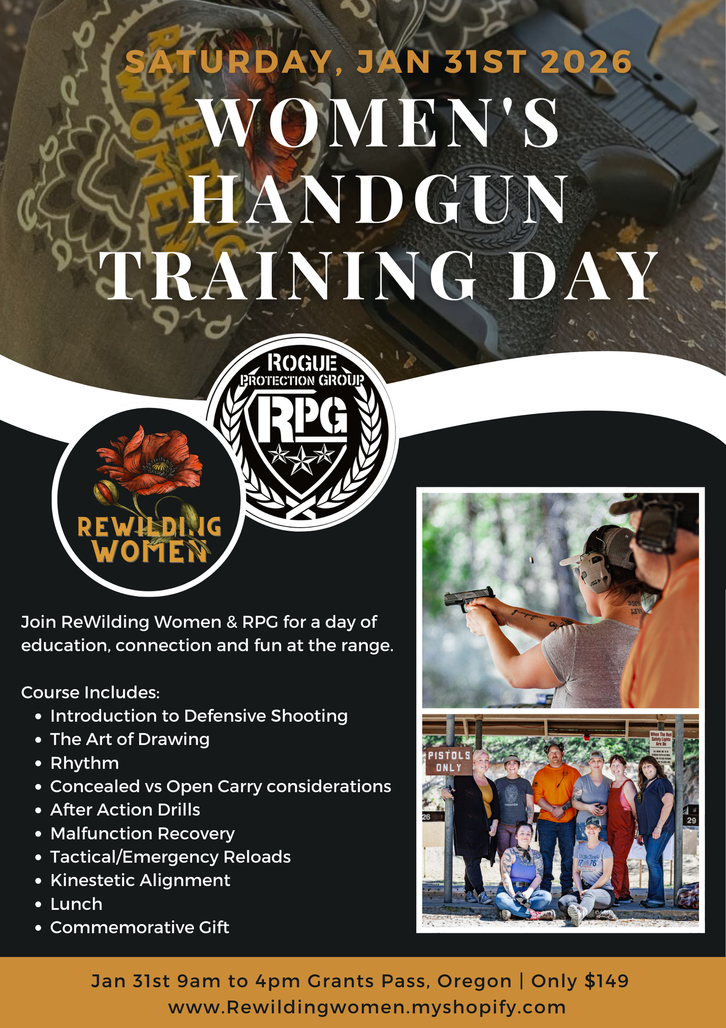 Women's Handgun Training Day