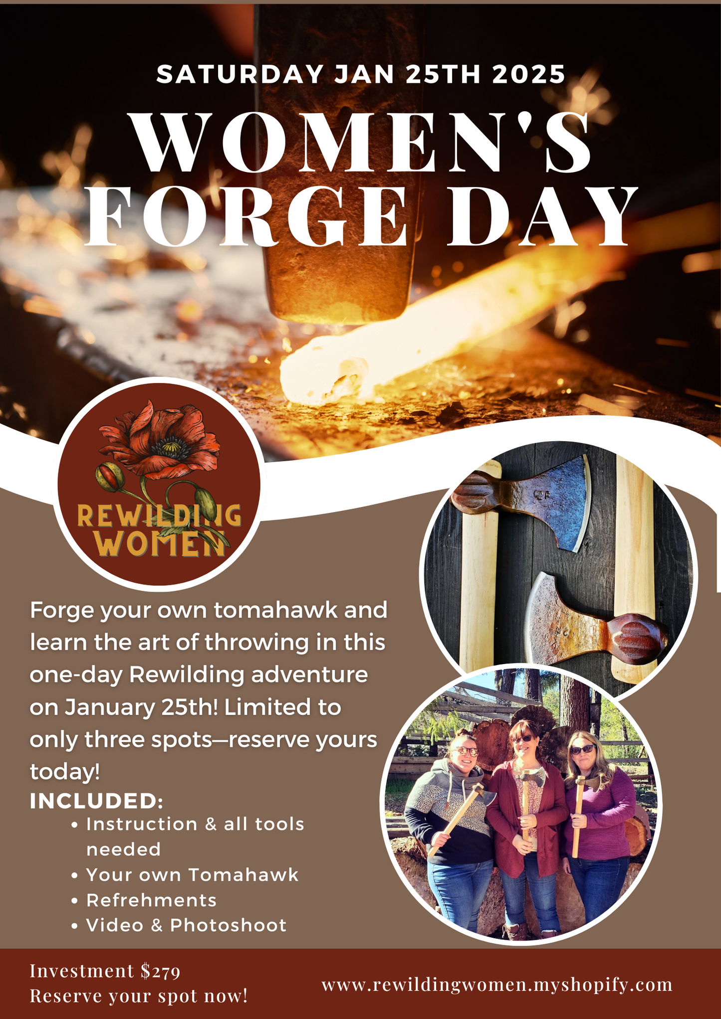 Women's Forge Day Experience