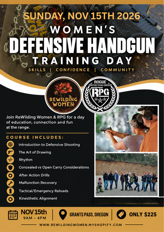 Women’s Defensive Handgun Training Day