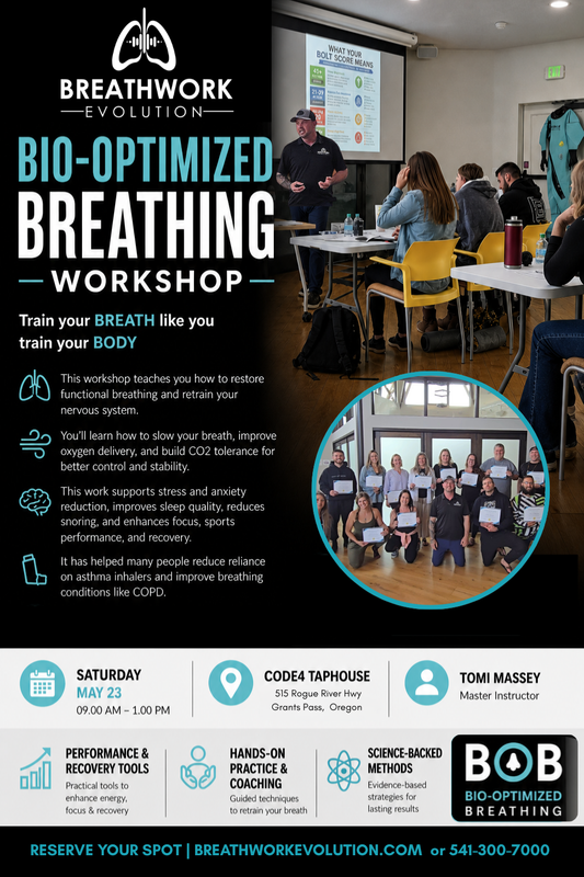 Bio-optimized Breathing Workshop May 23rd